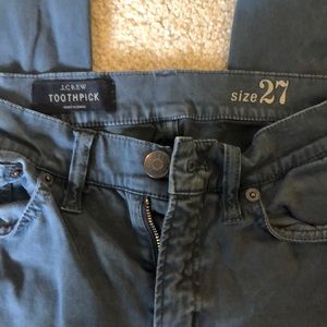 J.Crew Toothpick Jean - Gray